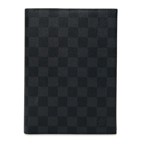 louis vuitton couverture|LOUIS VUITTON Damier Graphite Couverture Carnet GM.